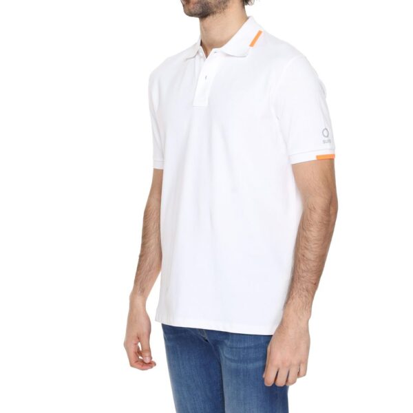 Suns White Cotton Polo Shirt – Image 4