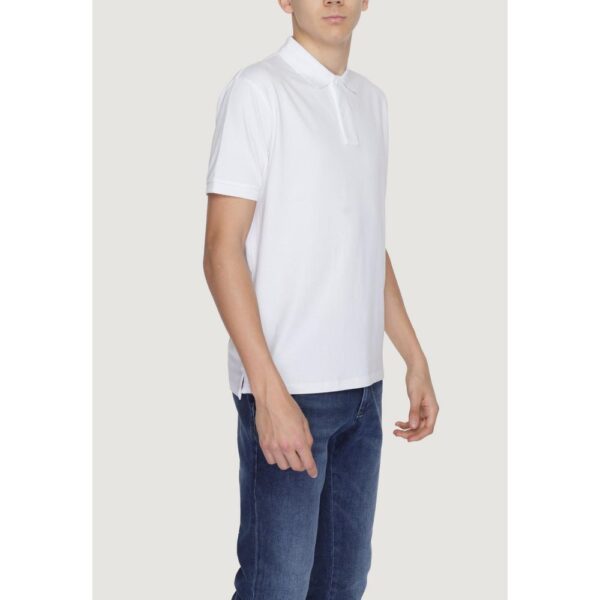 Suns White Cotton Polo Shirt – Image 3