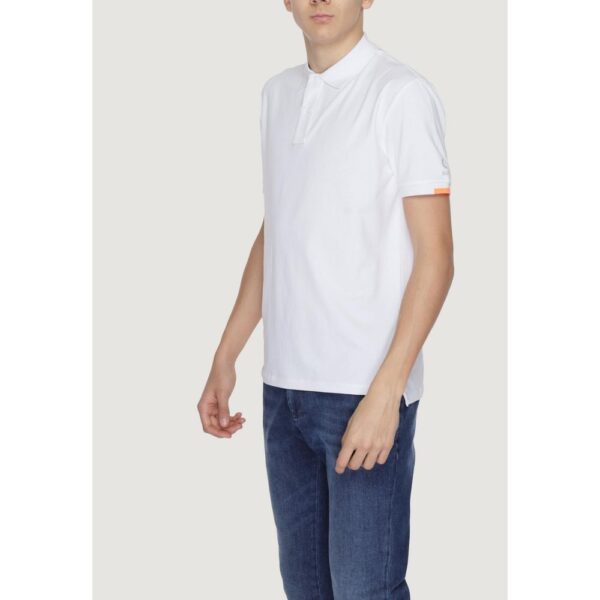 Suns White Cotton Polo Shirt – Image 4