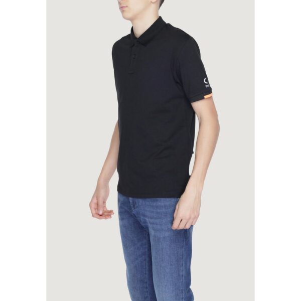 Suns Black Cotton Polo Shirt – Image 3