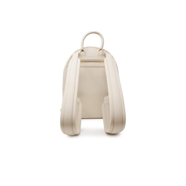 Love Moschino Beige Polyethylene Backpack – Image 3