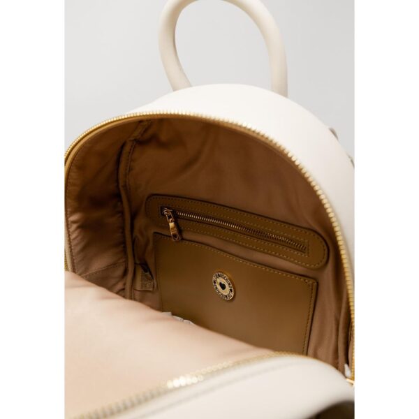 Love Moschino Beige Polyethylene Backpack – Image 4