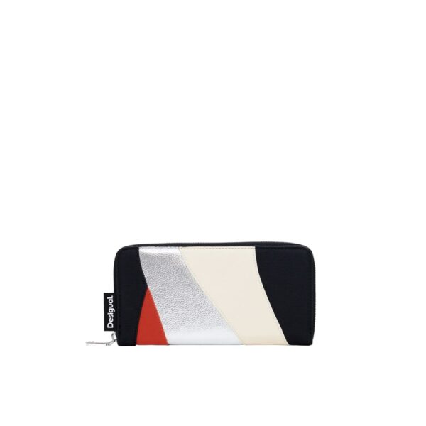 Desigual Silver Polyethylene Wallet – Image 2