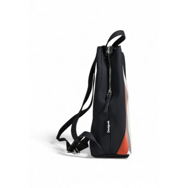 Desigual Silver Polyethylene Backpack – Image 3