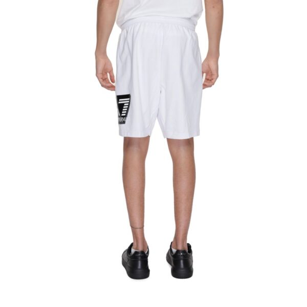 EA7 Emporio Armani White Cotton Short – Image 2