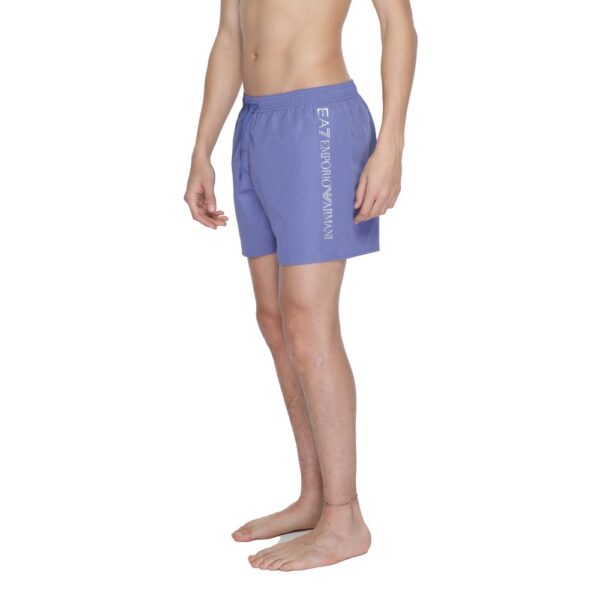 EA7 Emporio Armani Purple Polyester Swimwear – Image 3