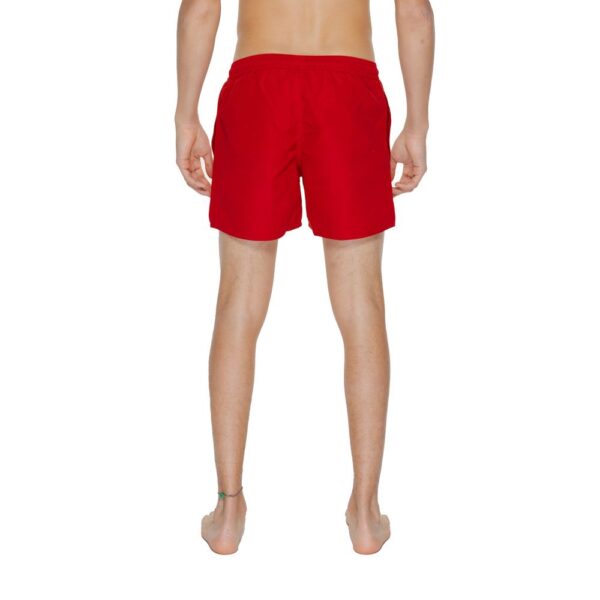 EA7 Emporio Armani Red Polyester Swimwear – Image 2