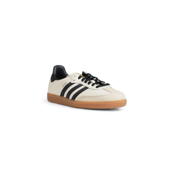 Adidas Cream Leather Sneaker – Image 4