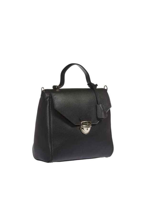 Trussardi Brown Leather Women Handbag – Image 2