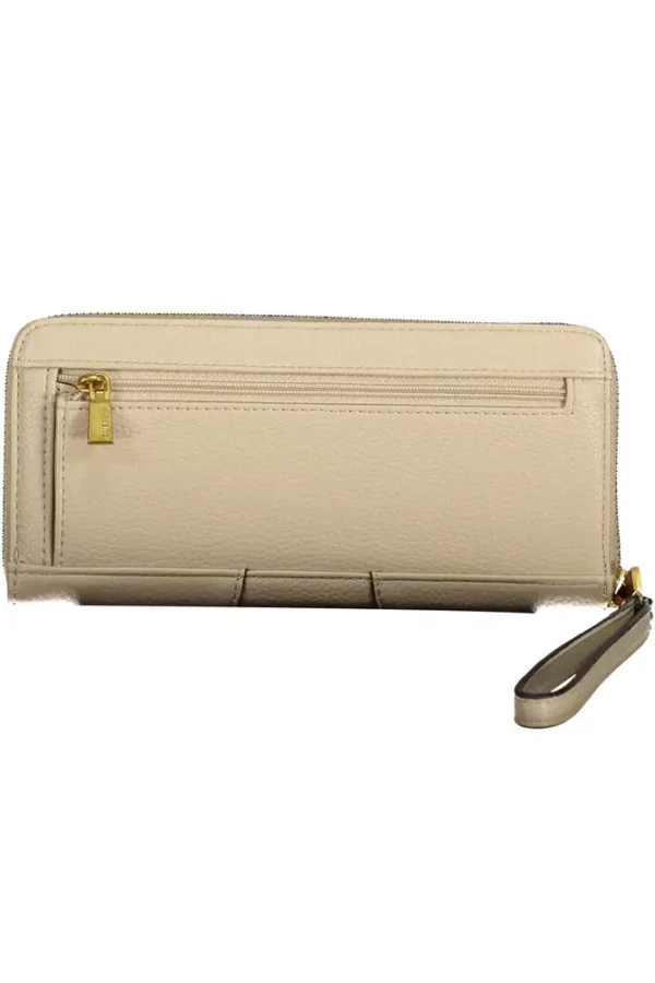 Guess Jeans Beige Polyethylene Women Wallet – Image 2