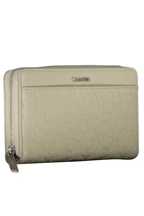 Calvin Klein Beige Polyethylene Women Wallet – Image 3