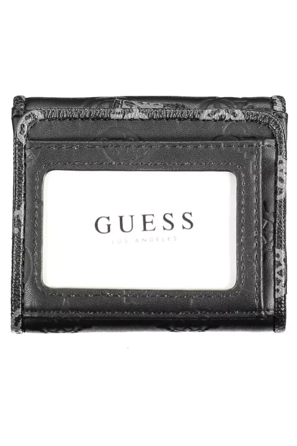 Guess Jeans "Black Polyethylene Women Wallet" – Image 2