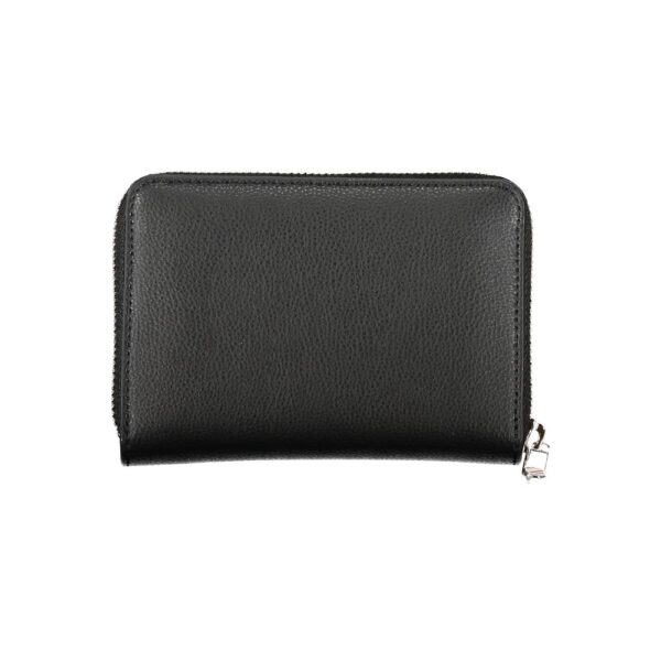 Tommy Hilfiger Elegant Black Zip Wallet with Multiple Compartments – Image 2