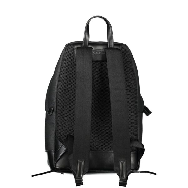 Calvin Klein Sleek Urbanite Black Backpack with Laptop Compartment – Image 2