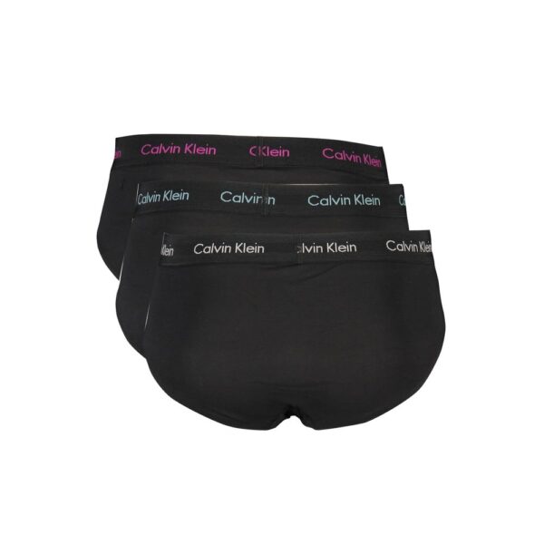 Calvin Klein Sleek Tri-Pack Men's Briefs with Contrast Details – Image 2