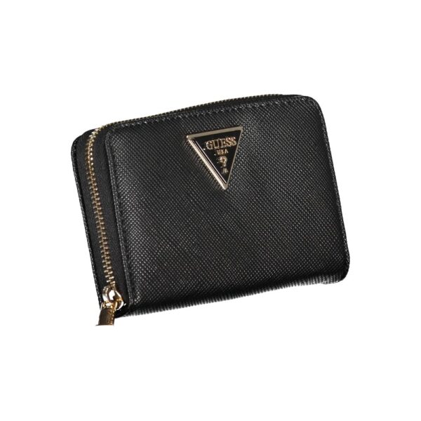 Guess Jeans Chic Black Multi-Compartment Wallet – Image 2