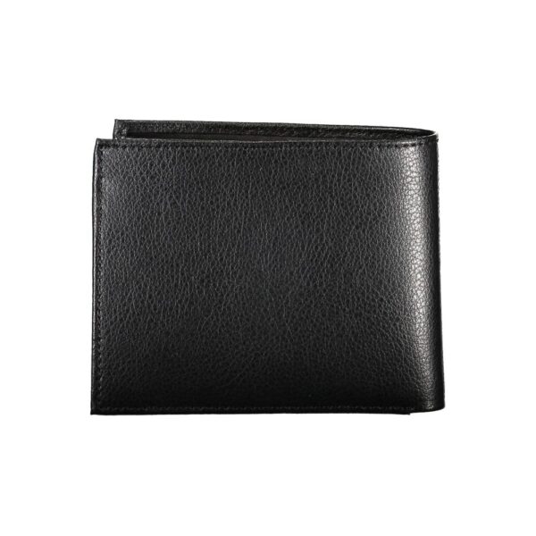 Guess Jeans Chic Black Leather Dual-Compartment Wallet – Image 3