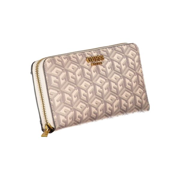 Guess Jeans Chic Beige Multi-Compartment Wallet – Image 2