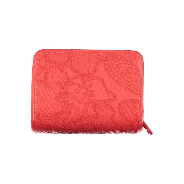 Desigual Red Polyethylene Wallet – Image 2