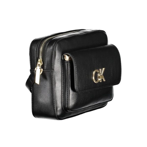 Calvin Klein Black Polyester Handbag – Image 3