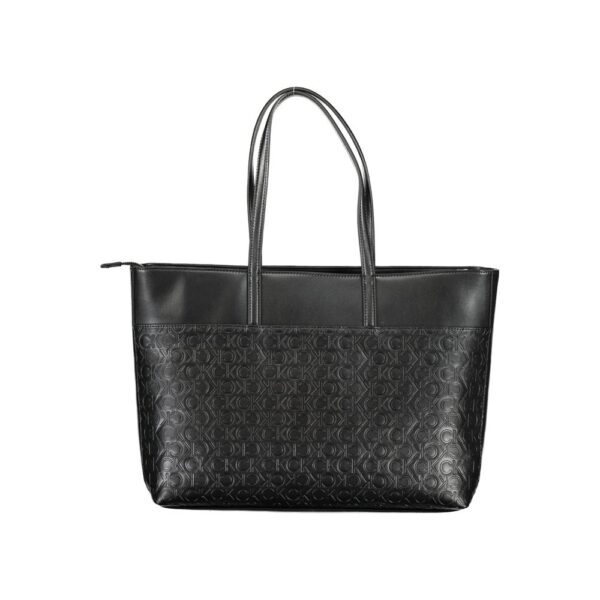 Calvin Klein Black Polyester Handbag – Image 2