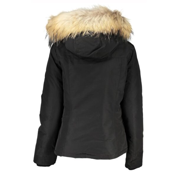 Woolrich Black Cotton Jackets & Coat – Image 2