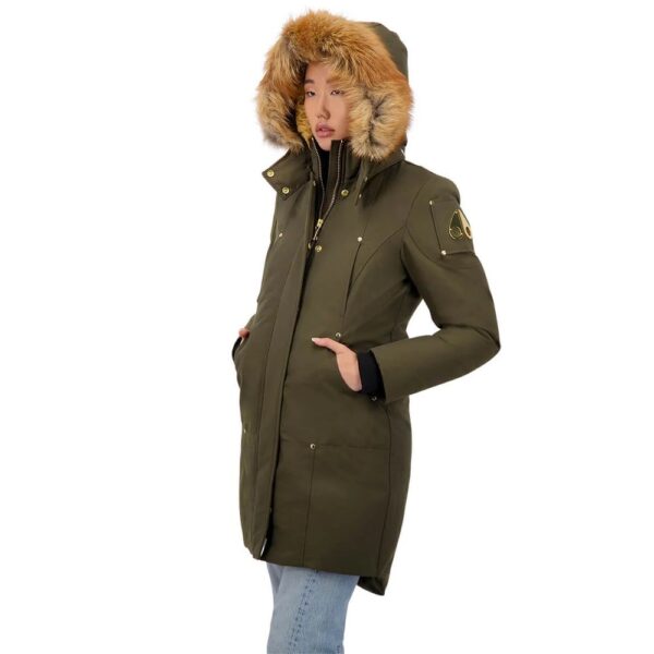 Moose Knuckles Army Cotton Women Coat – Image 2