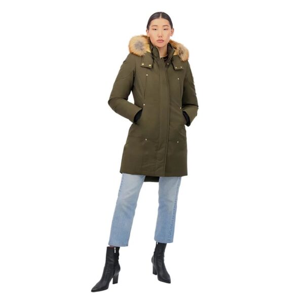 Moose Knuckles Army Cotton Women Coat – Image 4