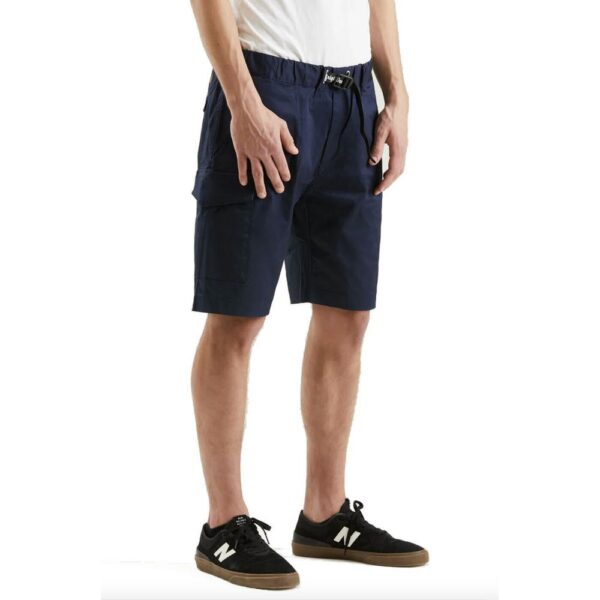 Refrigiwear Elegant Blue Cotton Blend Shorts – Image 3