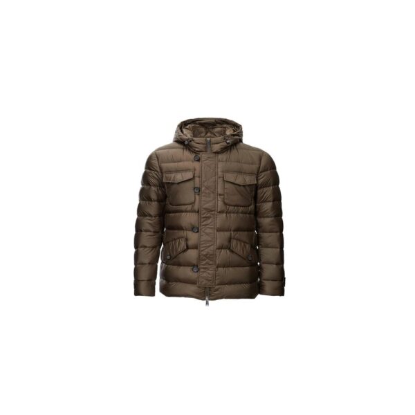 Add Brown Polyamide Jacket – Image 2