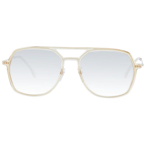 Lozza Beige Unisex Sunglasses – Image 2