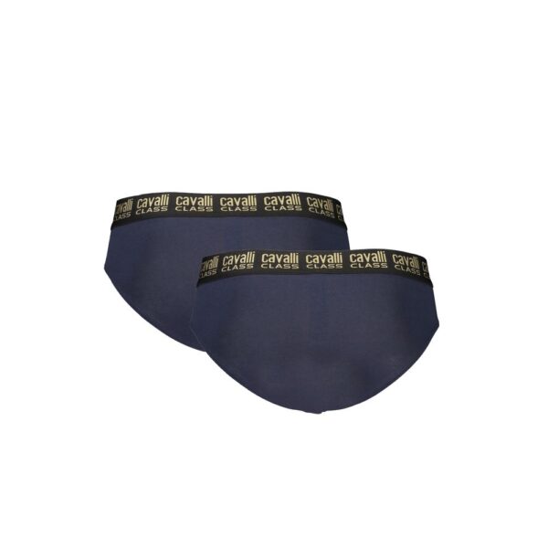 Cavalli Class Blue Cotton Underwear – Image 2