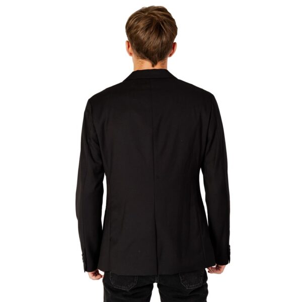 Armani Exchange Black Polyester Blazer – Image 2