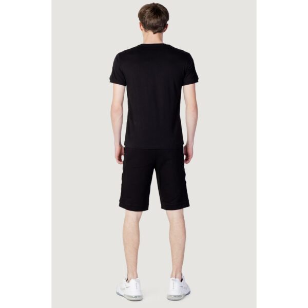 EA7 Emporio Armani Black Cotton Sweatsuit – Image 2