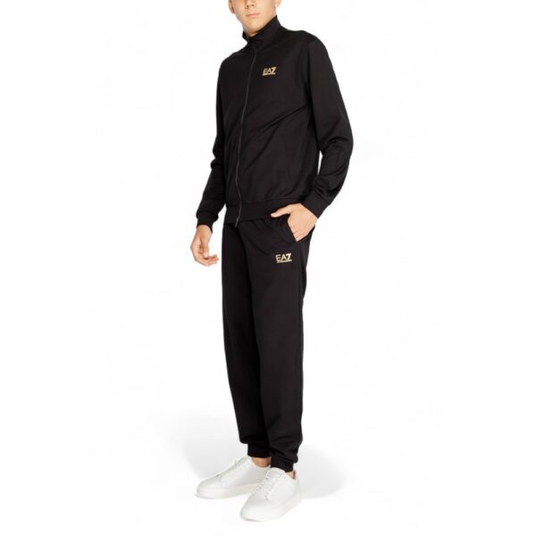 EA7 Emporio Armani Bicolor Cotton Sweatsuit – Image 2