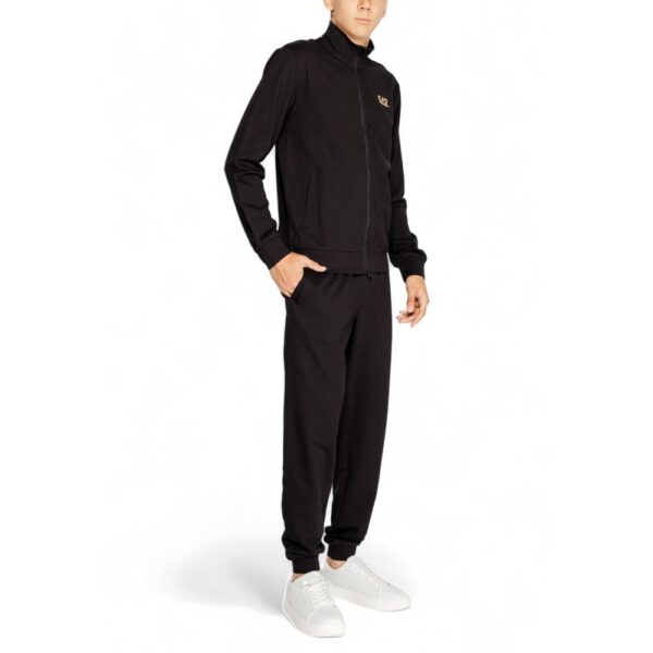 EA7 Emporio Armani Bicolor Cotton Sweatsuit – Image 4