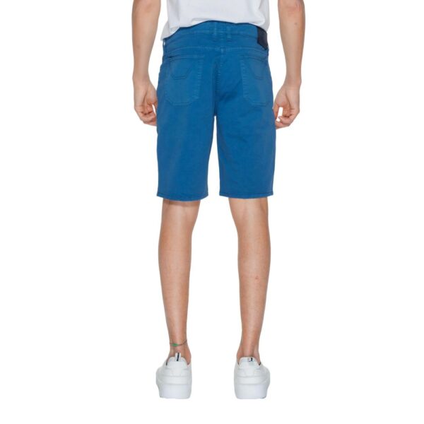 Jeckerson Blue Cotton Short – Image 2