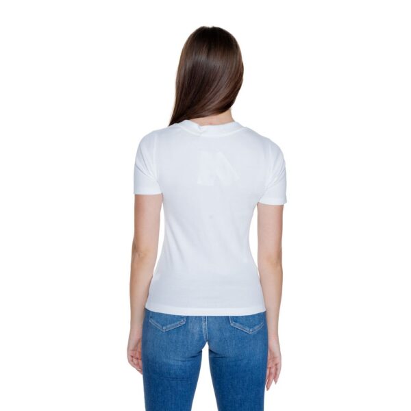 Calvin Klein Jeans White Cotton Rigenerato Tops & T-Shirt – Image 2