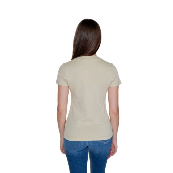 Calvin Klein Jeans Beige Cotton Rigenerato Tops & T-Shirt – Image 2