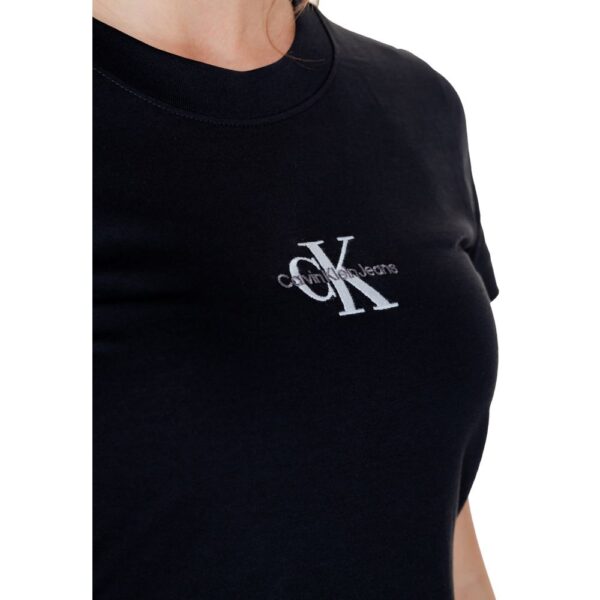 Calvin Klein Jeans Black Cotton Rigenerato Tops & T-Shirt – Image 5