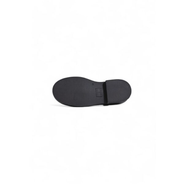 Tommy Hilfiger Black Leather Flat Shoe – Image 4