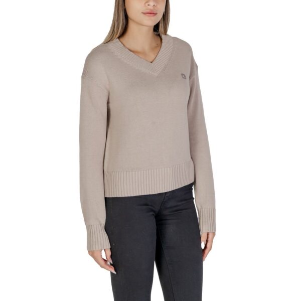 Calvin Klein Jeans Beige Cotton Sweater – Image 3