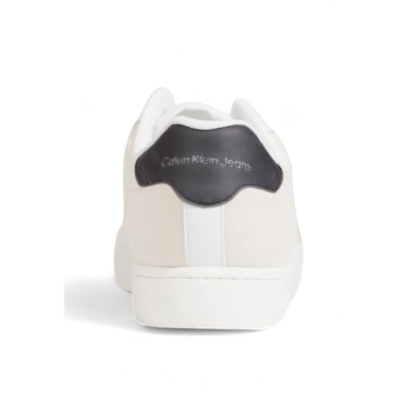 Calvin Klein Jeans Black And White Suede Sneaker – Image 4