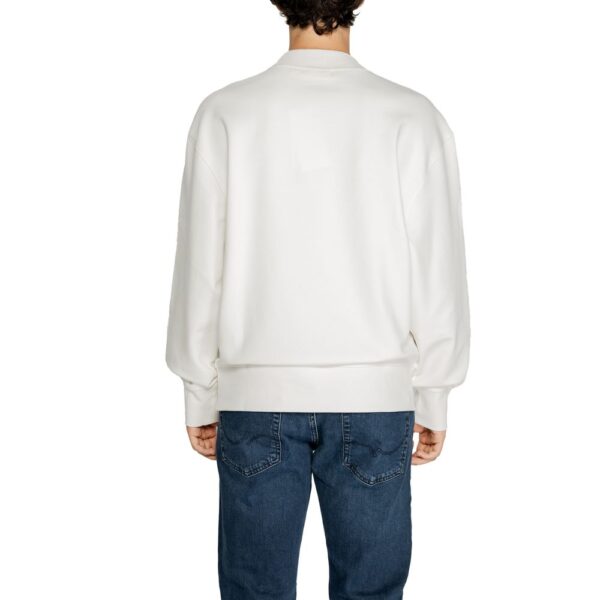 Calvin Klein Jeans White Cotton Rigenerato Sweater – Image 3