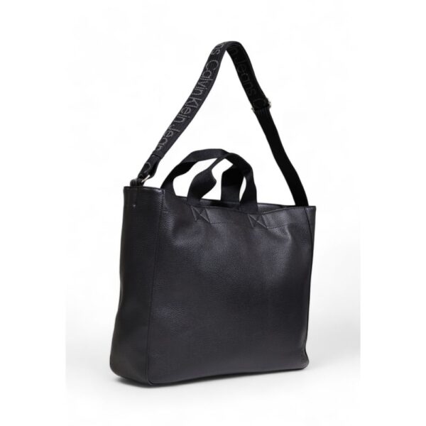 Calvin Klein Black Polyethylene Handbag – Image 3