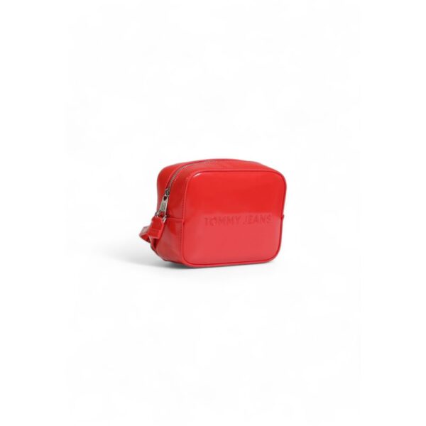 Tommy Hilfiger Red Polyethylene Handbag – Image 3