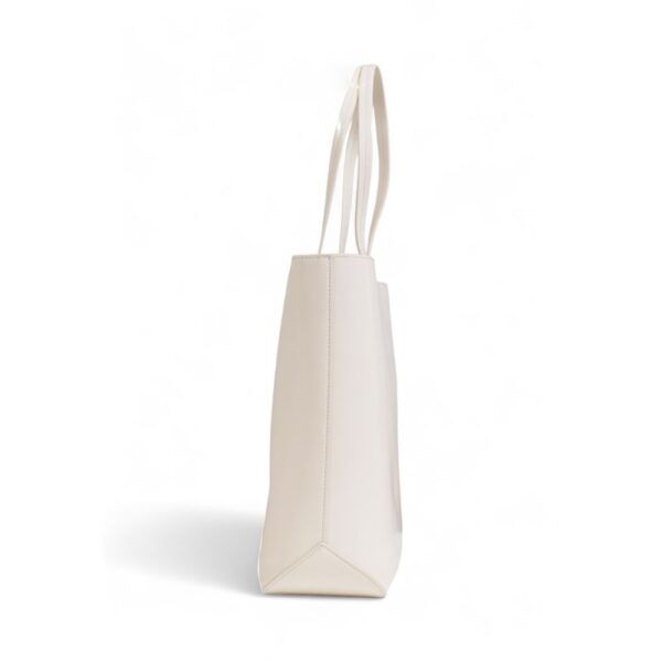 Tommy Hilfiger Cream Polyethylene Handbag – Image 3