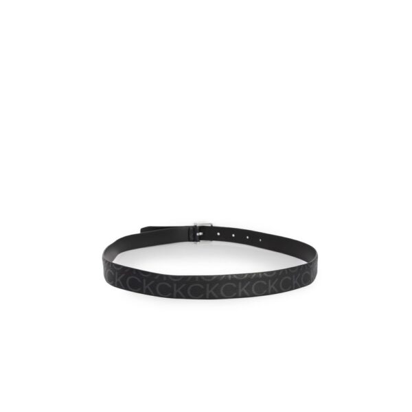 Calvin Klein Jeans Black Leather Belt – Image 3