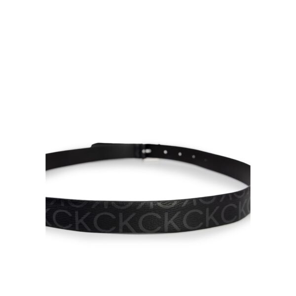 Calvin Klein Jeans Black Leather Belt – Image 4