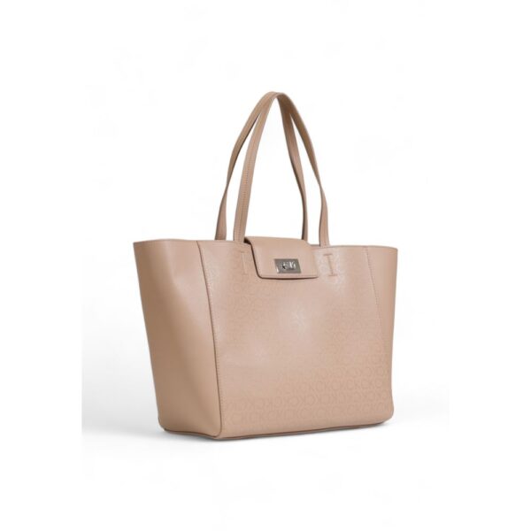 Calvin Klein Beige Recycled Polyester Handbag – Image 4